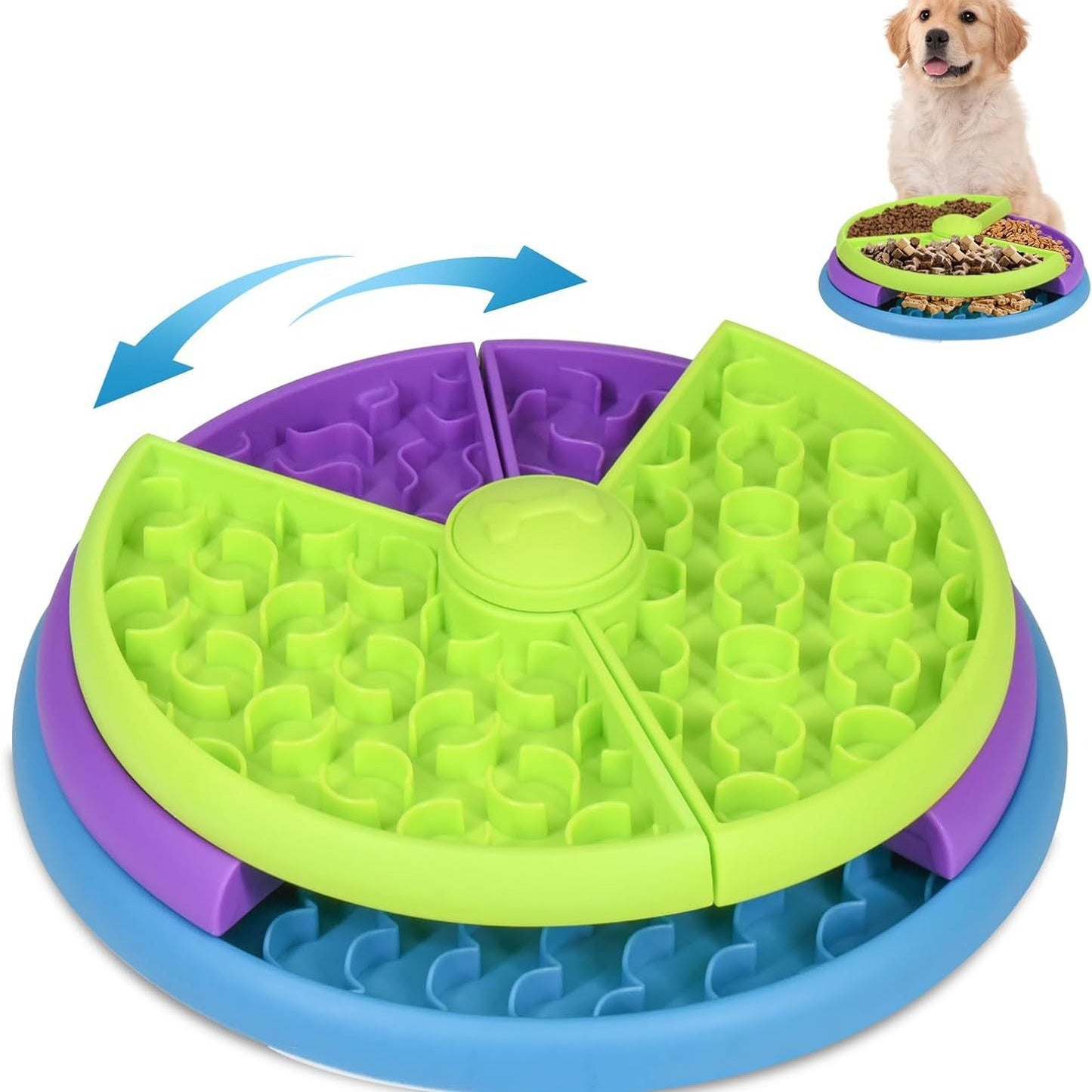 Pet Puzzle Slow-Feeder